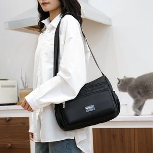 Beg Ibu Pertengahan Umur dan Warga Emas, Ketibaan Baru, Diperbuat daripada Kain Oxford dan Kanvas, Kapasiti Besar, Beg Bahu, Beg Utusan, Sesuai untuk Wanita Bags Crossbody