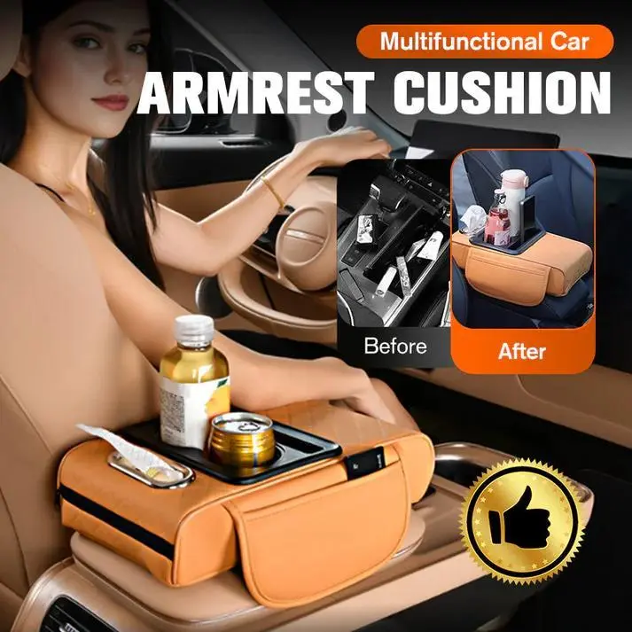 🔥Bantal Sandaran Tangan Mobil Multifungsi