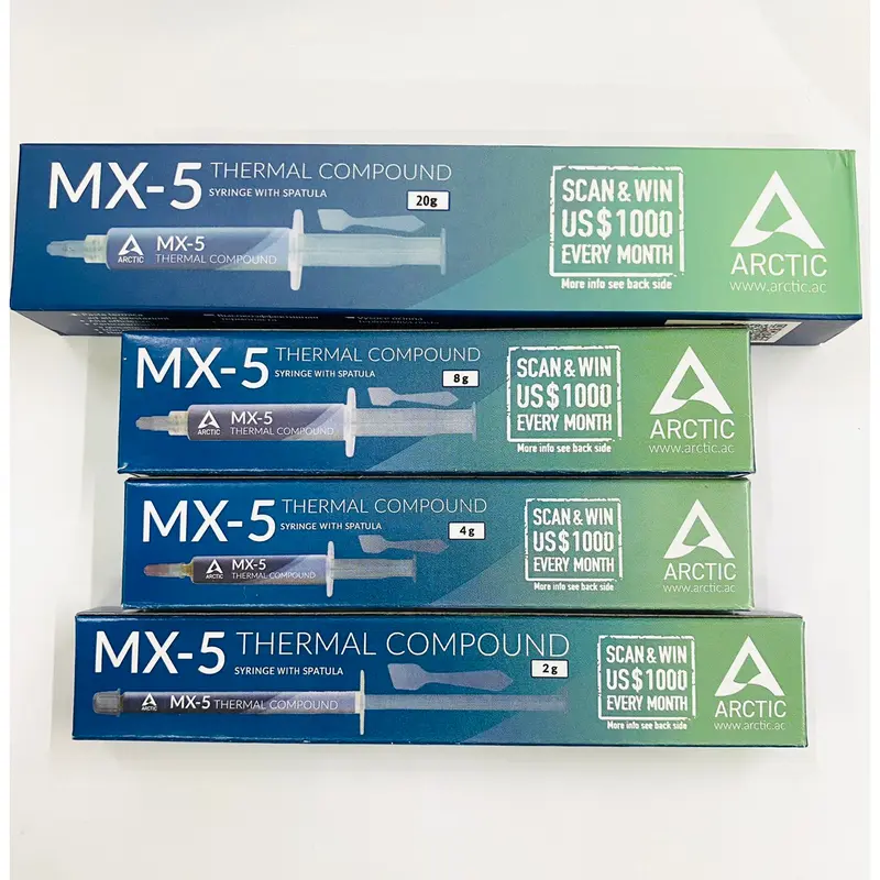 [Mã ELHA9 giảm 15% đơn 50K] Keo tản nhiệt Arctic MX5 - MX4 2g -4g 8g 20g 1