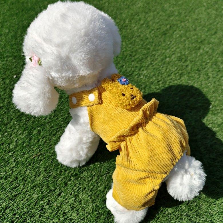 Quần Áo Thú Cưng Quần Yếm Cho Chó Thích Hợp Cho Chó Nhỏ Teddy Bichon Pomeranian Poodle