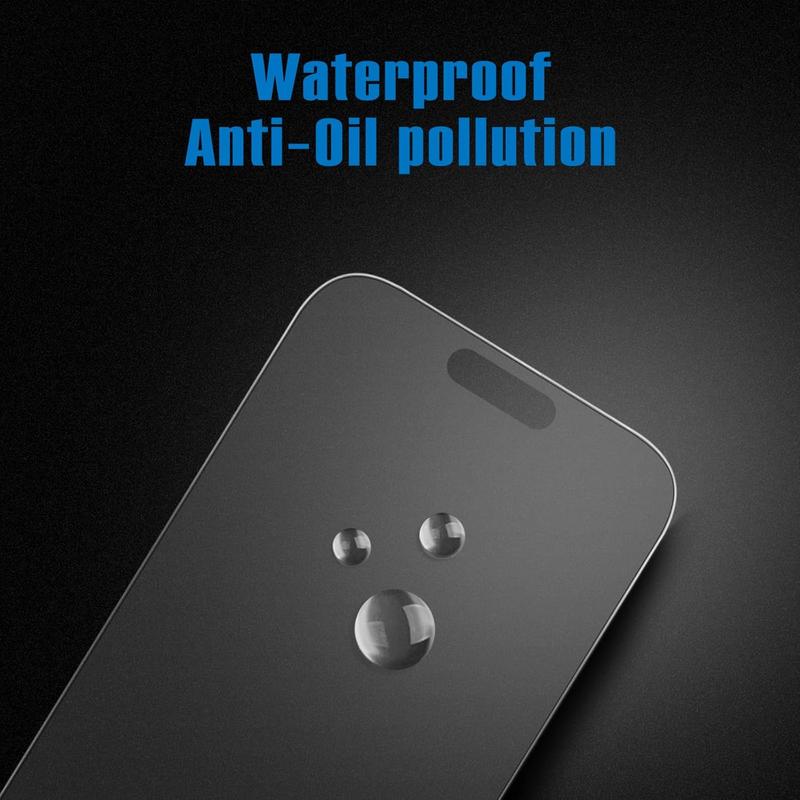 Mothca Matte Screen Protector for iphone 16 Pro Max (6.9 inch), Tempered Glass film Anti-Glare & Anti-Fingerprint, Case Friendly -Smooth as Silk (1 Pack) 3