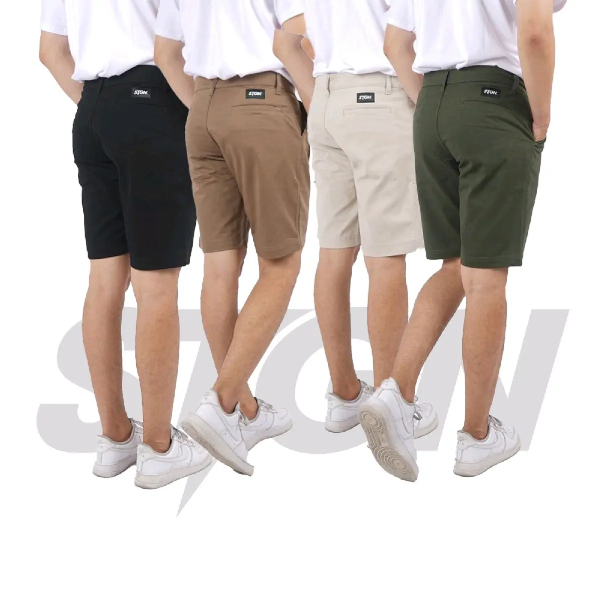 SHORT CHINOS STEIGEN Pendek