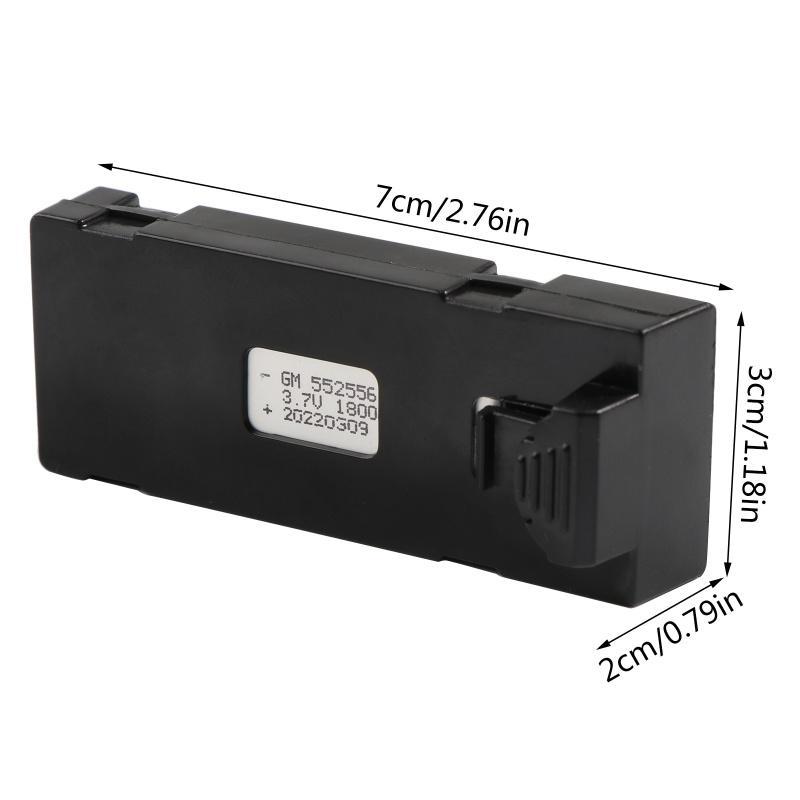 Product Introduction of 【Hot】1PC E88/P1/E525/E88 Pro Accessories Battery 3.7V 1800mAH 7
