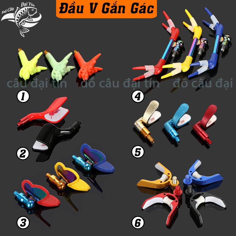 Đầu V Gác Chống Cần Câu Đài Cao Cấp, Chất Liệu Carbon, Hơp Kim, Đủ Phân Loại Và Màu Sắc