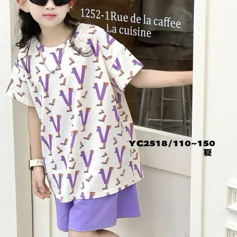 Set bộ cotton chữ phong cách  chất mát đẹp hàng QC 2