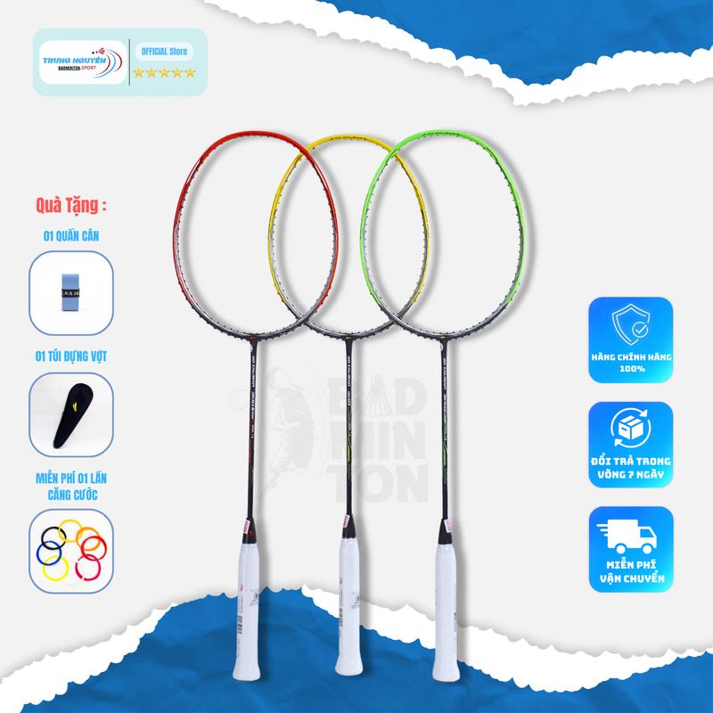 Vợt Cầu Lông Calibar 300,300b,300c Chính Hãng Tặng Cước Căng Sẵn 11kg Tặng 1 Quấn Cán Vợt Tặng 1 Bao Đựng Vợt,Sport,Cacbon,Nam