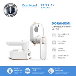 Dorahomi Setrika mini portable setrikaan baju listrik lipat traveling
