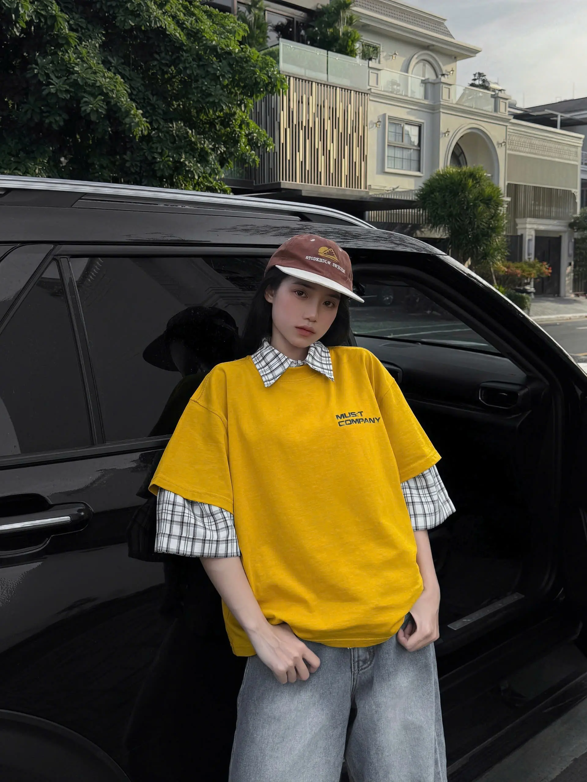 Áo thun Boxy Must Company, áo thun 100% cotton nam nữ unisex local brand nhiều màu
