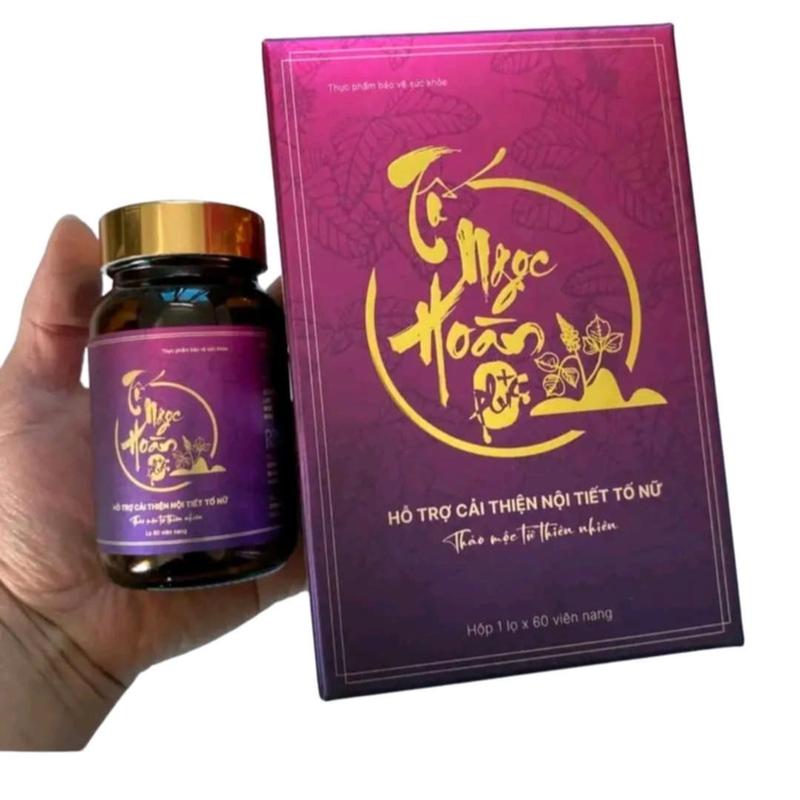 Bộ 2 hộp Tố Ngọc  Hoàn plus + (1) { kèm quà tri ân }  Sản phẩm của dova group . Sản phẩm dùng để uống cho phụ nữ . Hộp màu tím bên trong có 1 lọ bao gồm 60 viên nang .