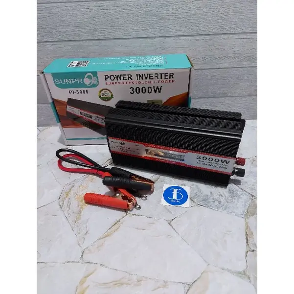 Power Inverter Sunpro 3000 Watt Dengan Led Display Pi 3000 ORIGINAL Rubah Arus Dc Menjadi Ac 0