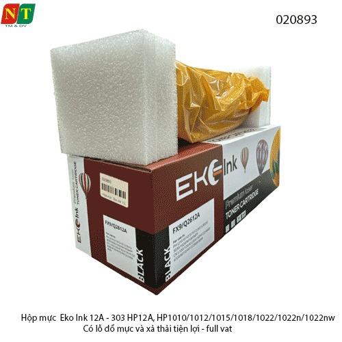 Hộp mực Eco Ink 12A - 303 HP12A, HP1010/1012/1015/1018/1022/1022n/1022nw - Có lỗ đổ mực và xả thải tiện lợi 5