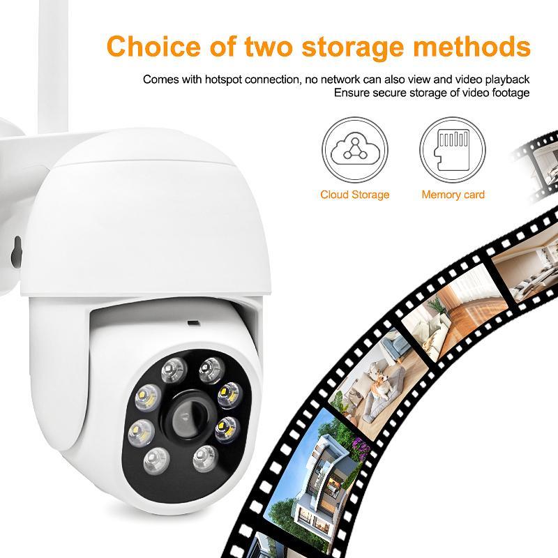 Product Introduction of 2.4GHz WiFi Camera, Plug and Play Security Camera, Outdoor & Indoor Camera with Dual-way Audio Dialogue, Suitable for Youth and Pet Safety 3