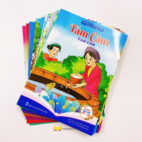 Sách – Truyện cổ tích song ngữ Việt Anh bộ 20 cuốn - set đóng sẵn