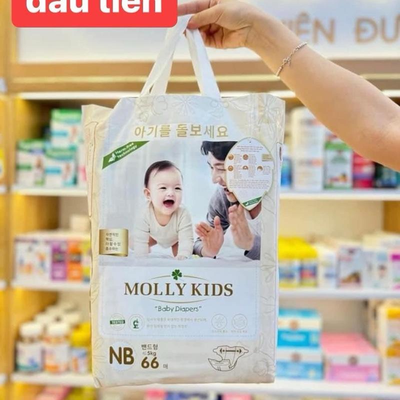 [KHÔNG KÈM QUÀ]TÃ BỈM MOLLYKIDS CÔNG NGHỆ HÀN QUỐC ĐỦ SZ CHO BÉ 4