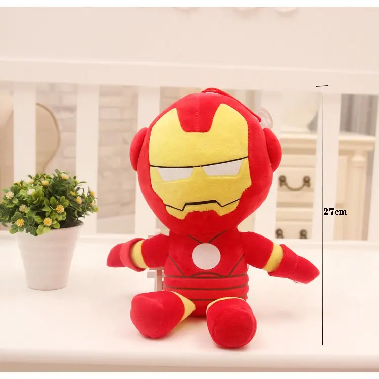 Đồ Chơi Nhân Vật Siêu Anh Hùng, Avengers, Người Nhện, Người Sắt, Đội Trưởng Mỹ, Người Dơi, Người Dơi, Búp Bê Nhồi Bông, Thích Hợp Làm Quà Sinh Nhật 6