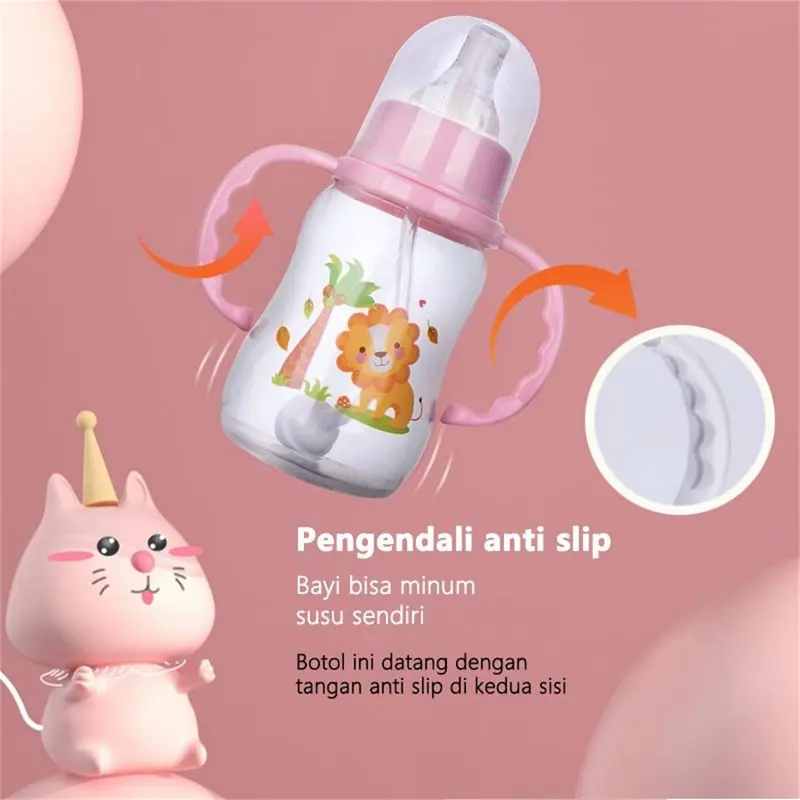 150ml Dot Nipple Standard Bottle Susu FREE Botol Dot Sillicone Nipple Botol Susu Bayi Assorted Standard XM-002 Accessories Minum 2