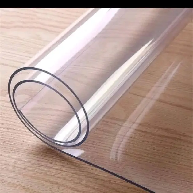 Tấm nhựa PVC dày 1mm trong suốt dùng làm Khăn trải bàn, vách ngăn, trải giường spa