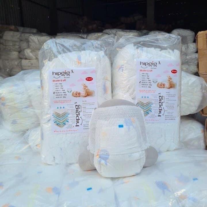 Combo 100 miếng bỉm quần hipgig cao cấp cho bé