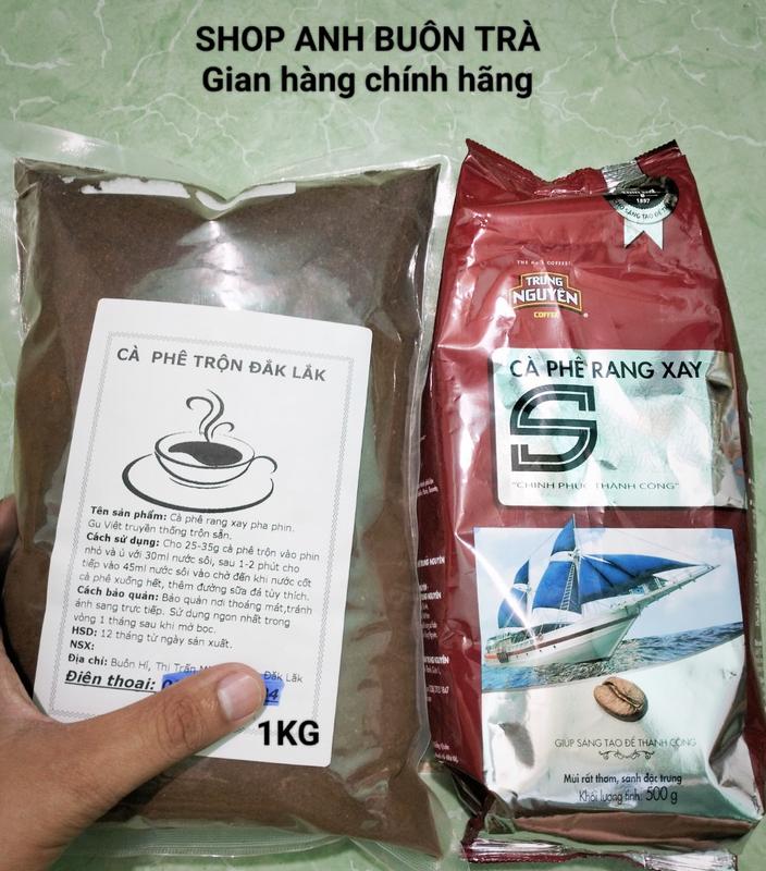 CÀ PHÊ trộn ĐĂK LẮC + TRUNG NGUYÊN  PHA BÁN QUÁN THƠM LÂU ĐẬM VỊ trộn cafe Coffee
