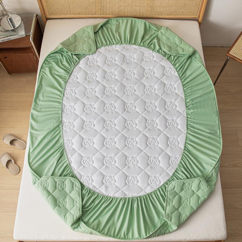 Product Introduction of Waterproof Jacquard Mattress Cover Pad Protector Breathable Durable Fitted Sheet Latex Mat Double Thicken Bed Cover180/220x200cm 12