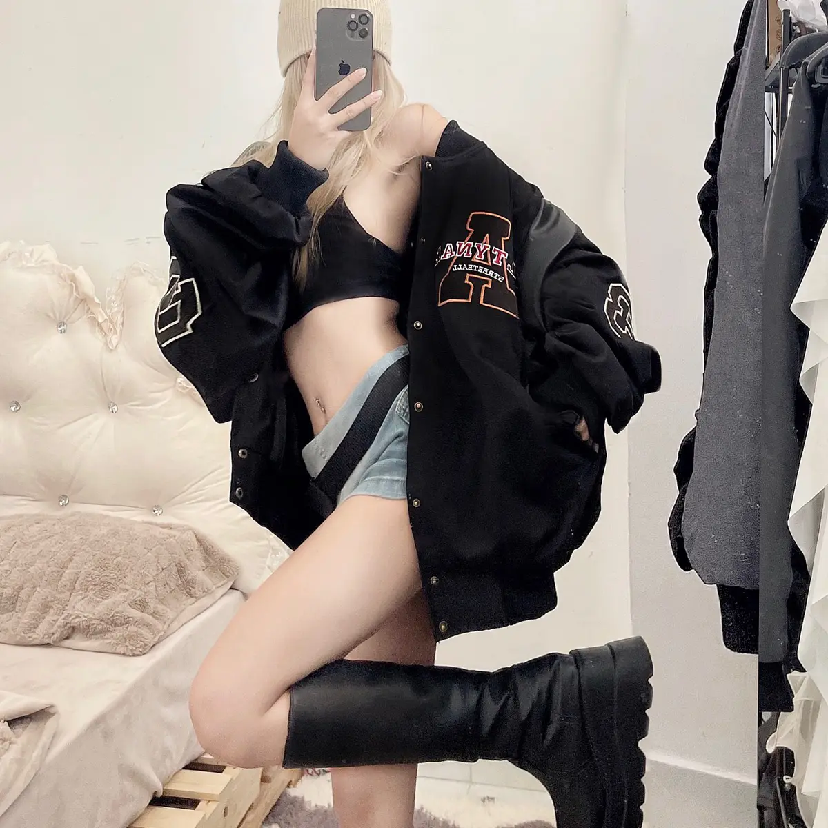 (Freeship) Áo khoác A23 Unisex Freesize Form rộng  nam nữ cao cấp