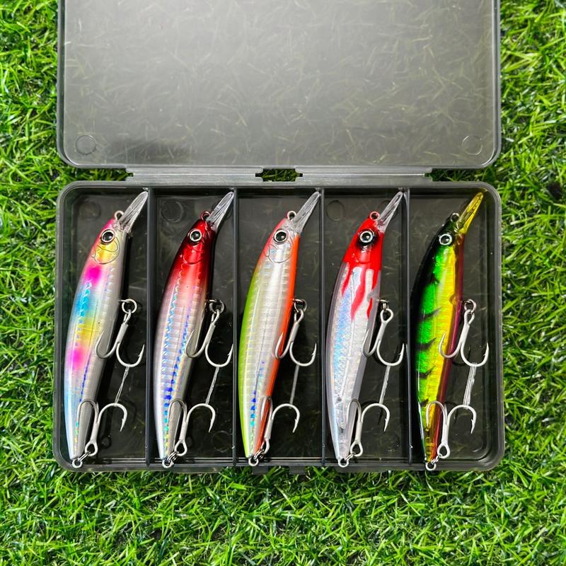 Combo mồi Minow, Mồi Câu Măng, Vược, Câu Lure, Câu Cá Đi Câu Fishing