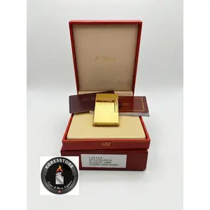 S.T. Dupont Ligne 2 Gold Dust Laque de Chine Lighter Authentic Luxury Vintage Dupont