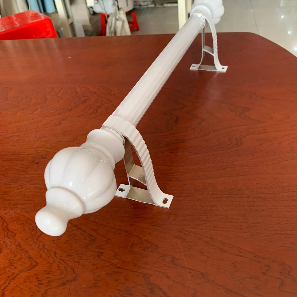 cây treo rèm , khung treo rèm hợp kim nhôm bền bỉ , chắc chắn, đầy đủ phụ kiện lắp đặt hoàn thiện ( tặng kèm đinh vít, tắc kê)
