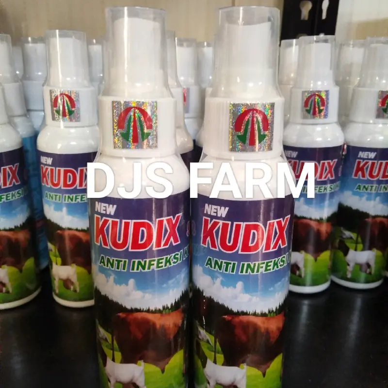 Kudix Spray 120 ml Tamasindo Obat Gudik Gudig Scabies Gatal Koreng Caplak Eksim Infeksi Kulit Hewan Ternak Sapi Kambing Kambing Babi Anjing Kucing Domba Kuda Kelinci 0