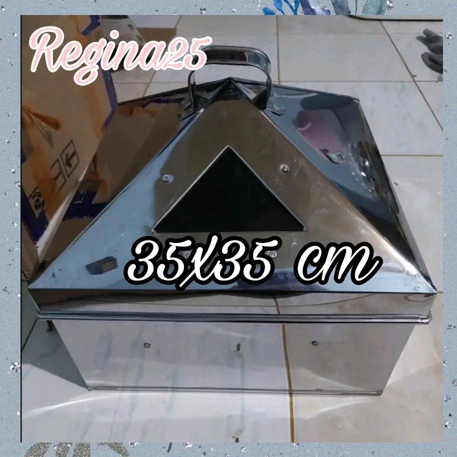 kalakat kukusan kotak dimsum  dan jenis makanan lainnya uk35x35 cm termurah dan free loyang brownies
