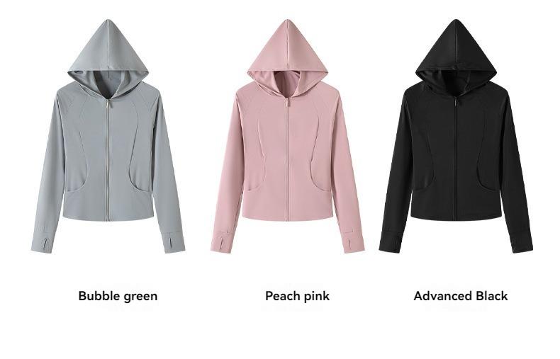 Product Introduction of Outdoor Ice Silk Sun Protection Clothing with Pocket, New UV-Proof Sunshade Light Sun-Protective Clothing, Outdoor Sports Thin Section Hooded Jacket 18
