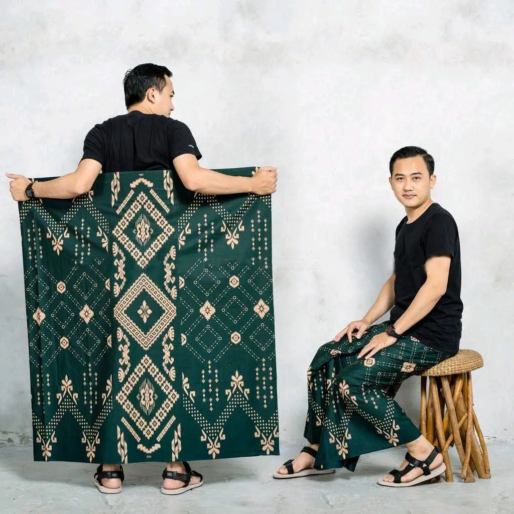 Sarung Batik Motif Wadimor Balimoon Sarung Batik Print Songket Sarung Print Sarung Katun Printing Santri Seragam Muslim Pekalongan Dewasa Hitam