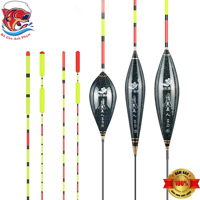 Phao Câu Đài AK Câu Đơn Chất Liệu Nano Phao Câu Cá Chép PCC-1 Fishing Đi Câu Bắt Cá Nam