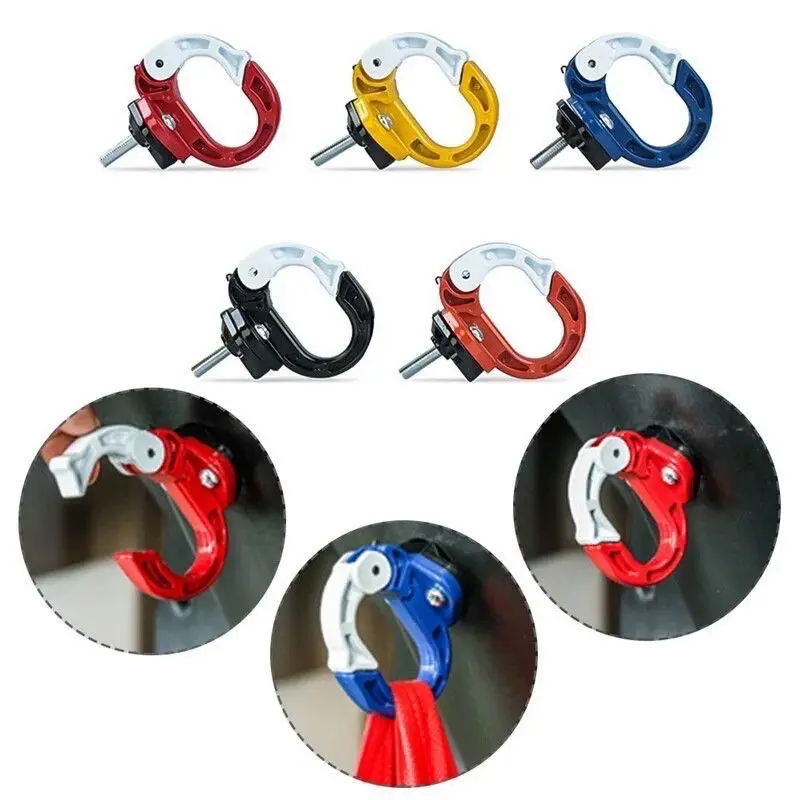 Gantungan barang motor matic model Q contelan motor hook bahan besi