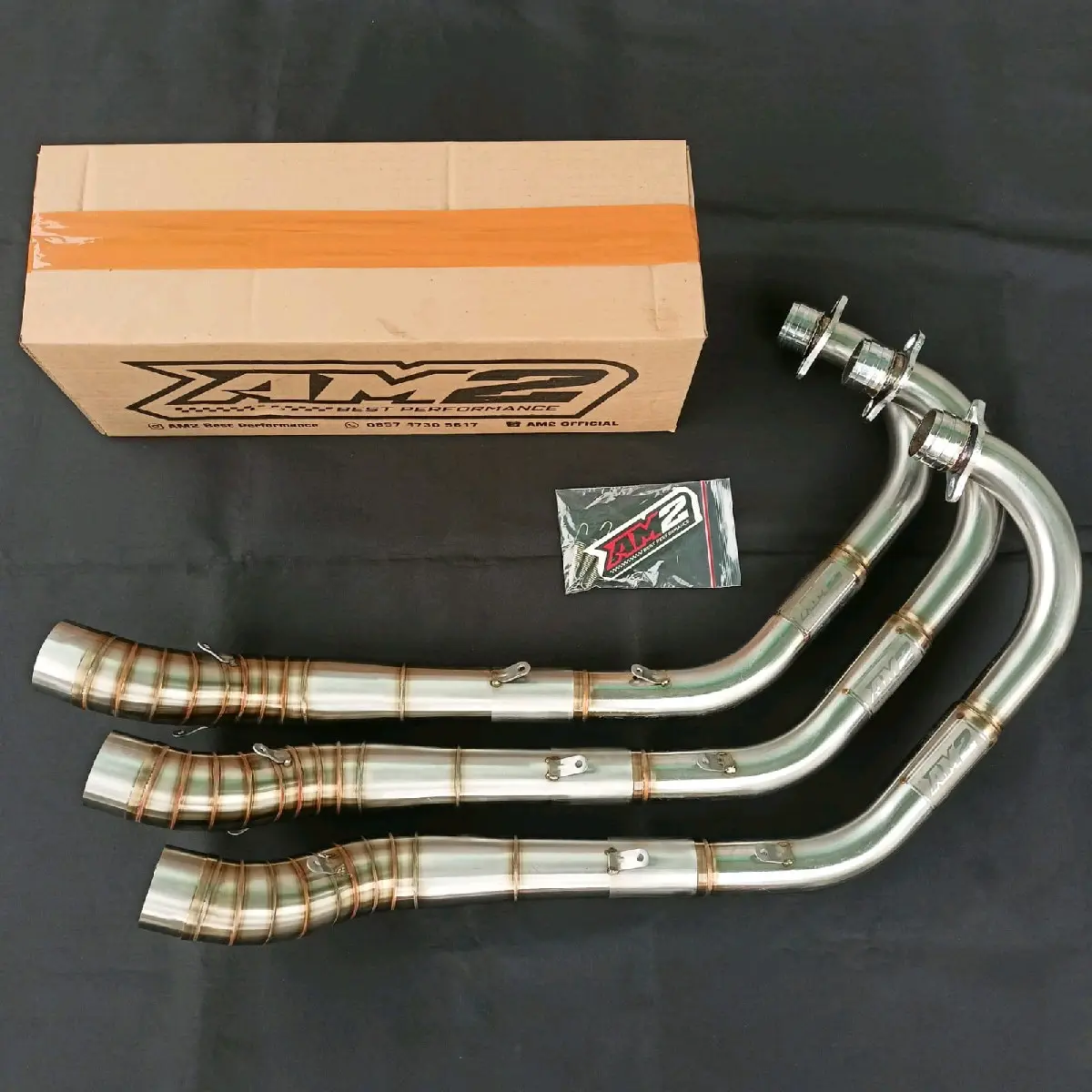 Leher only Knalpot Cb Gl Mp Tiger Original AM2 Best Performance inlet 50