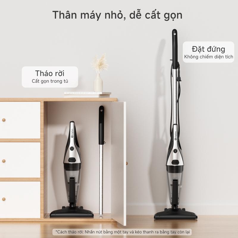 Product Introduction of FS Máy hút bụi gia đình Simplus XCQH014, lực hút mạnh 18000pa, 3 đầu hút thay thế, dây dài 4.5M Làm Sạch Dễ Dàng Bảo hành 1 năm chỉ đổi không sửa 9