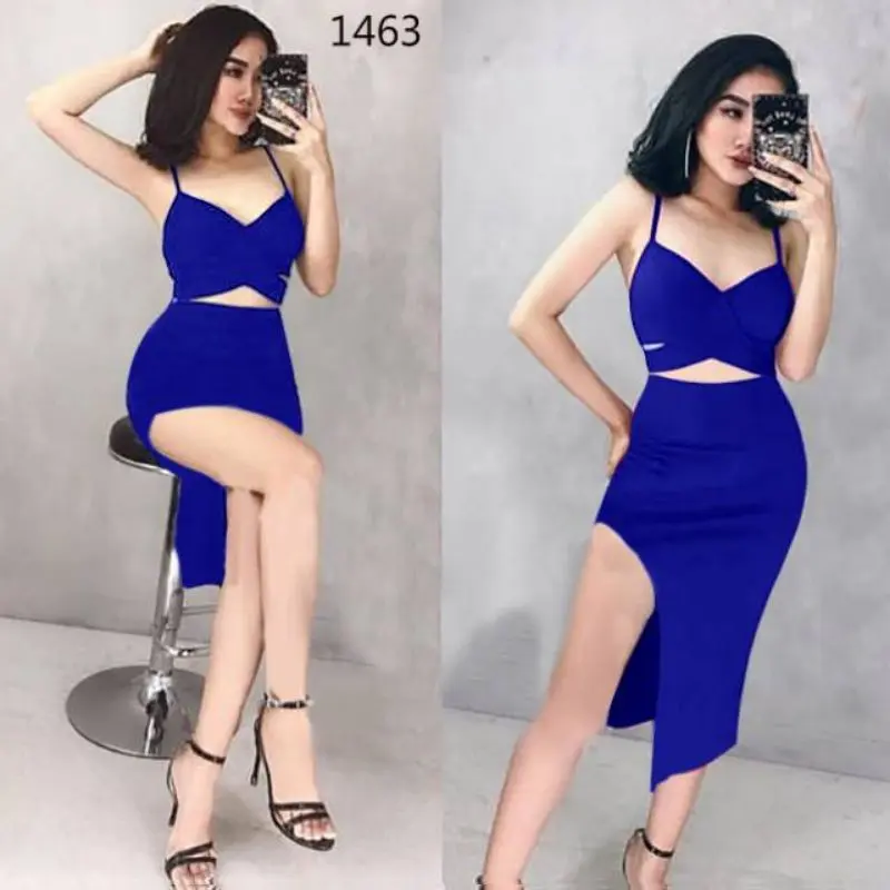 setelan rok vaganza 1463/ setelan wanita murah/setelan rok bangkok/baju bangkok/set premium/setelan party
