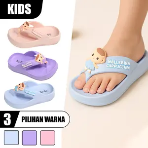 Sandal Jepit Anak Sandal selop lucu Sandal Full Karet Ringan / Sandal Murah / Sandal Jelly Anak Anti Licin Size 24-29