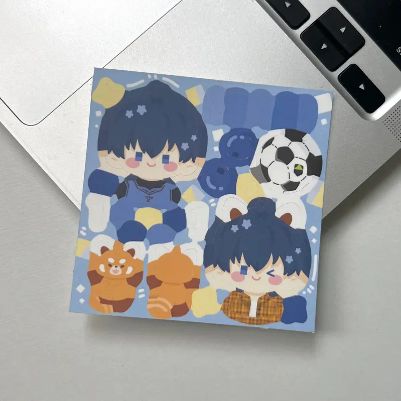 Ppo | Nhãn dán Sticker Blue Lock trang trí 5