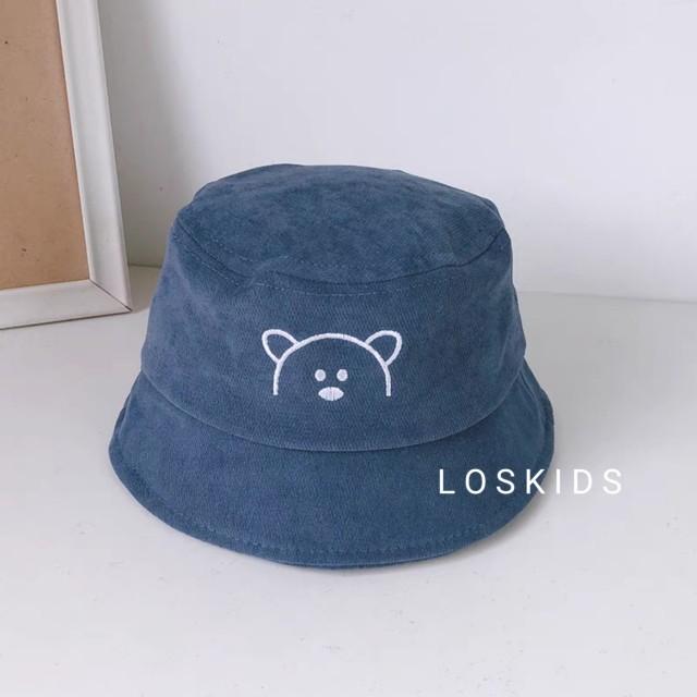 Product Introduction of TOPI ANAK BAYI 1 SAMPE 3 TAHUN TOPI BUCKET ANAK BERKUALITAS MOTIF BERUANG TERBARU Hitam Denim 4