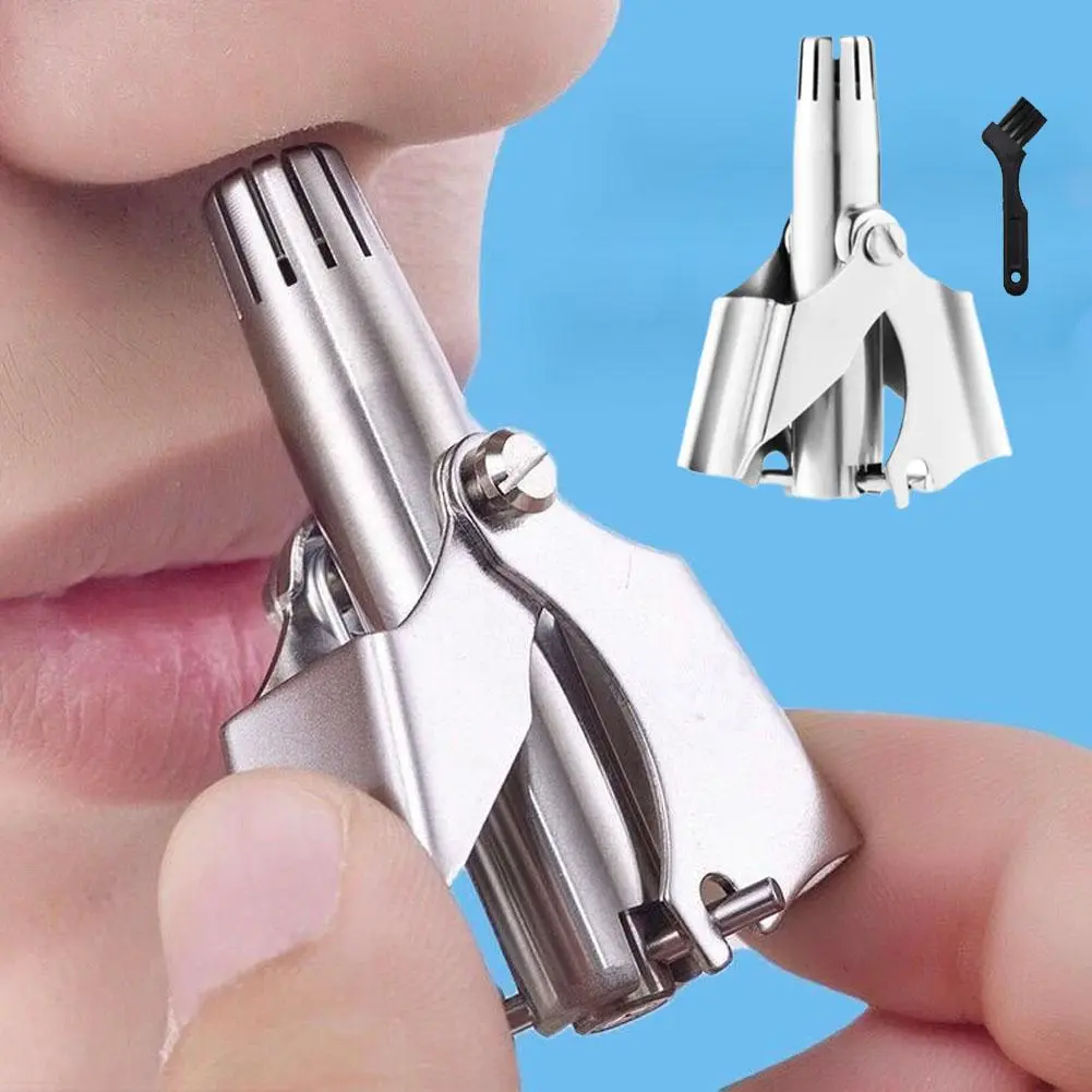 Washable Shaver Ear Hair Trimmer Stainless Steel Nose Hair Remover Nose Hair Trimmer