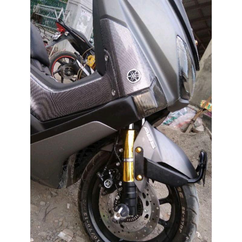 Paket komplit cover shock/Pengaman shockbreaker depan belakang plus Jalu As motor Yamaha Nmax old/new 5