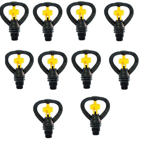 Agri viet 20 béc tưới cây phun mưa xoay 360 độ răng ngoài 21 mm 3