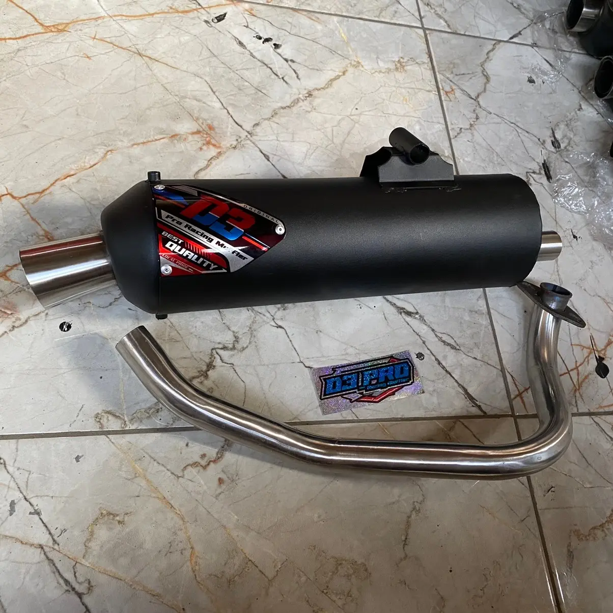 Tsukgi Double muffler Vario 125/150 old new - ORIGINAL D3