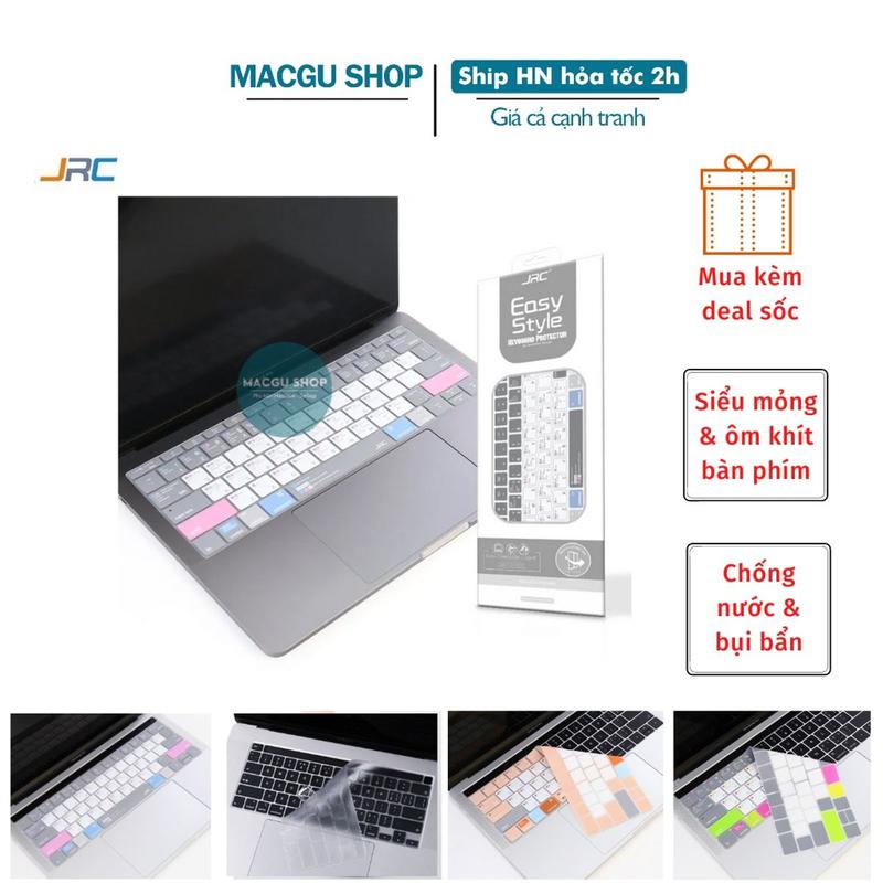 Phủ phím macbook chống nước, chống bụi bẩn JRC. Lót bàn phím macbook mỏng, nhẹ, ôm bàn phím PM01 dan ppf cường laptop
