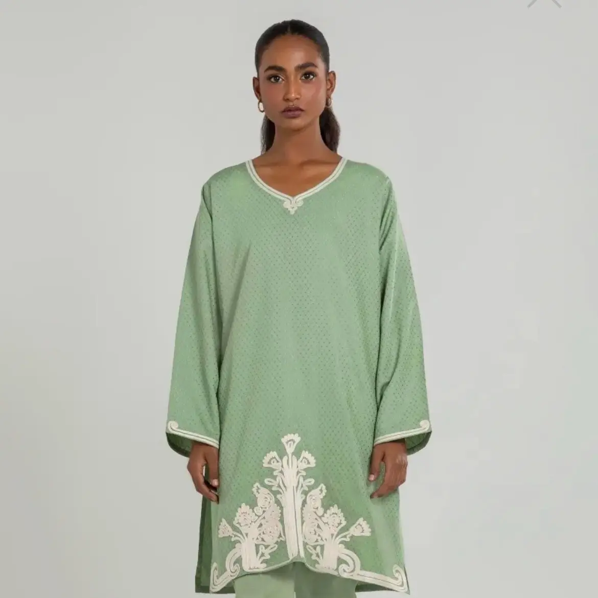 SANA SAFINAZ LINEN SHIRT