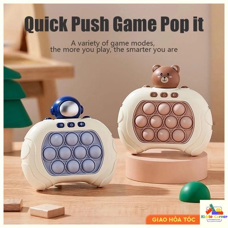 Đồ chơi Pop it điện tử 999 level luyện nhanh tay nhanh mắt rèn trí thông minh nhiều cấp độ thú vị Giảm Stress Toy popit
