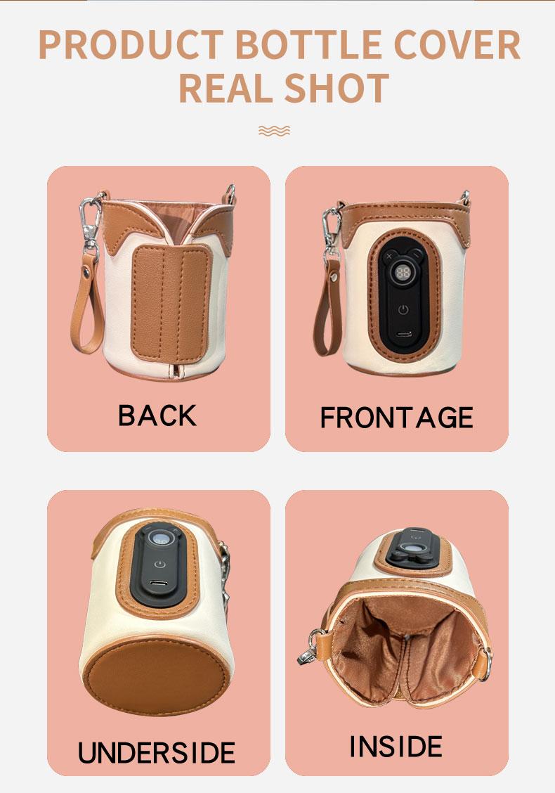 Product Introduction of Universal Baby Bottle Warmer Water Formula Milk Warmer Baby Bag USB Nursing Bottle Heater Portable Thermal Bag for Travel 30