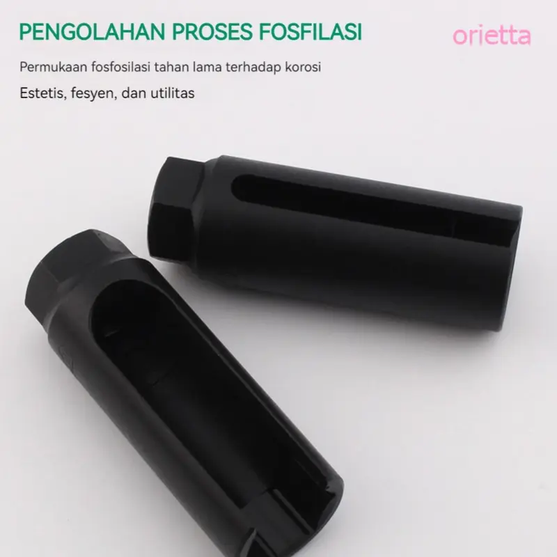 Kunci Soket Oksigen 22mm - Alat Profesional untuk Melepas & Memasang Sensor O2 - Perkakas Bengkel Mobil yang Kuat & Presisi.pain 4