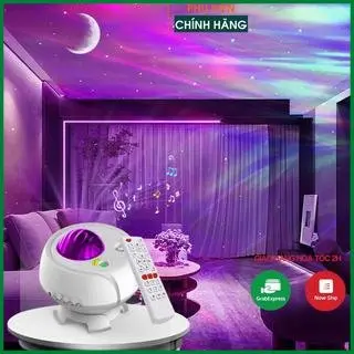Đèn thiên hà v10Plus loa bluetooth - Đèn chiếu sao tạo không gian lãng mạn, sự kiện hội họp, phòng baz vũ trường